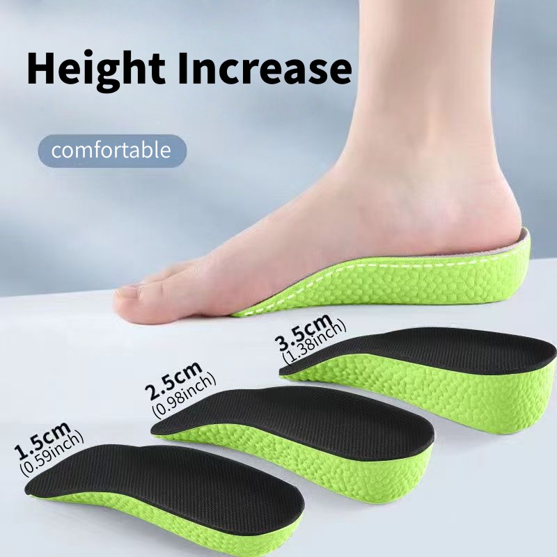 Sneaker Care Foam - แผ่นรองพื้นรองเท้าเพิ่มความสูงแบบเมมโมรี่โฟม สำหรับผู้ชายและผู้หญิง รองรับอุ้งเท้า แก้ปัญหาเท้าแบน แผ่นรองพื้นรองเท้าแบบออร์โธปิดิกส์ สำหรับรองเท้าผ้าใบ