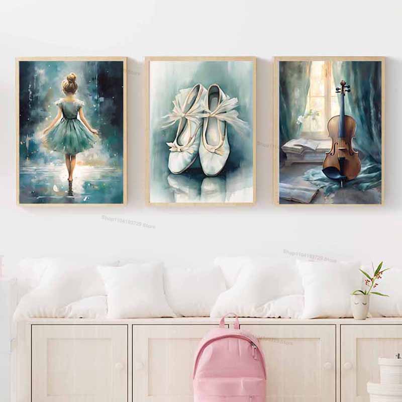 ภาพวาดสีน้ำ บัลเลต์ เด็กผู้หญิ - Waterproof Spray Shoe บทวิจารณ์และราคา