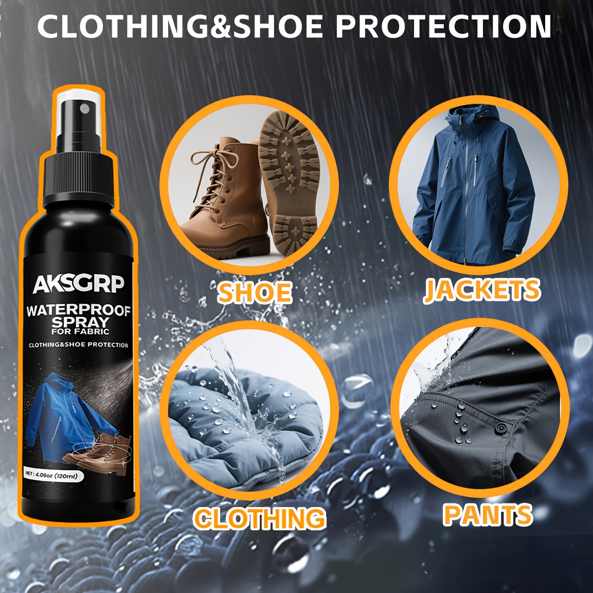 สเปรย์กันน้ำนาโนสำหรับเสื้อแจ็ - Waterproof Spray Shoe บทวิจารณ์และราคา
