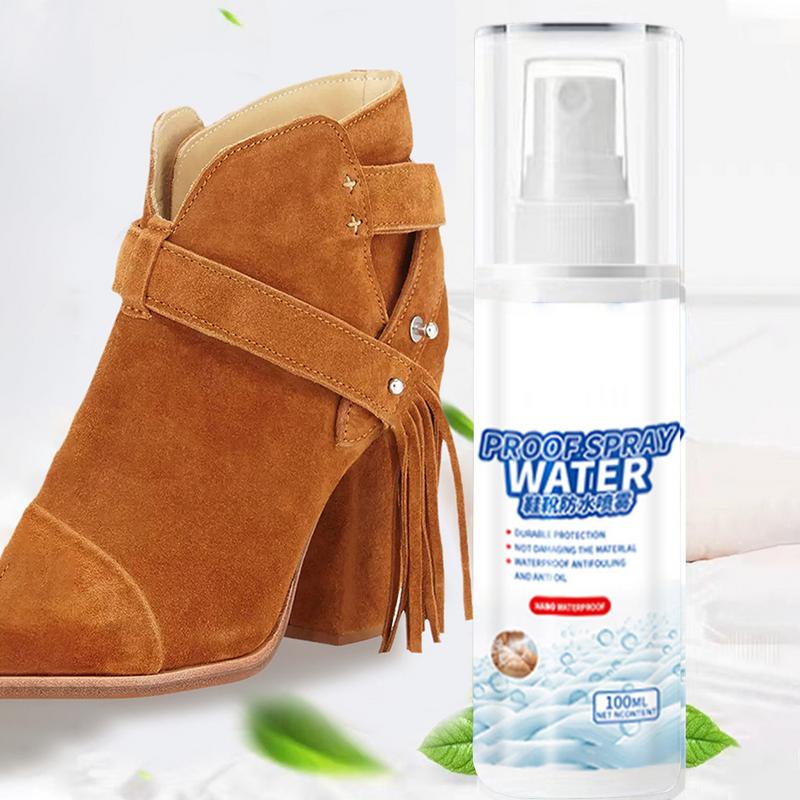 น้ําและคราบรองเท้าป้องกัน 100  - Waterproof Spray Shoe บทวิจารณ์และราคา